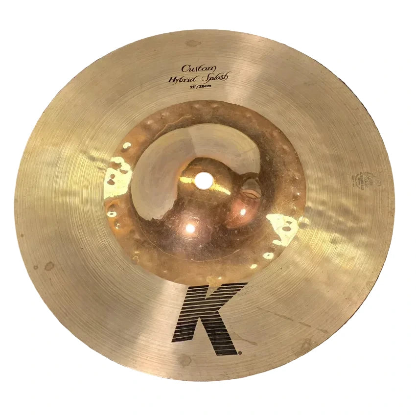 Used Zildjian K Custom Hybrid Splash Cymbal 11" - Good - Drum Center Of Portsmouth
