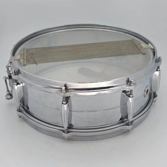 Used Vintage Gretsch 4160 Chrome Over Brass Snare Drum 14x5 - Good - Drum Center Of Portsmouth