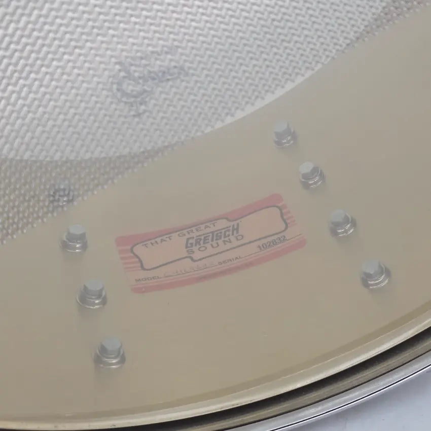 Used Gretsch G4169BBR USA Bell Brass Snare Drum 14x6.5 - Very Good - Drum Center Of Portsmouth