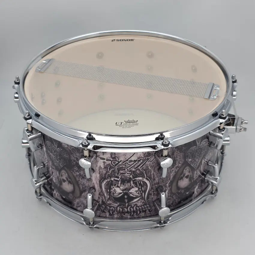 Used Sonor Mikkey Dee Signature Snare Drum 14x7.25 - Excellent - Drum Center Of Portsmouth