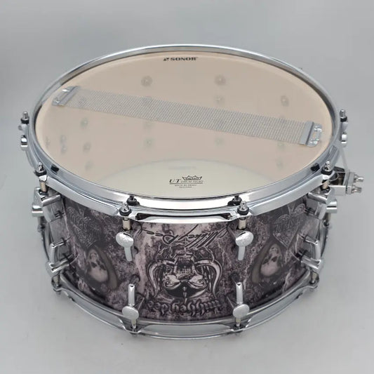 Used Sonor Mikkey Dee Signature Snare Drum 14x7.25 - Excellent - Drum Center Of Portsmouth