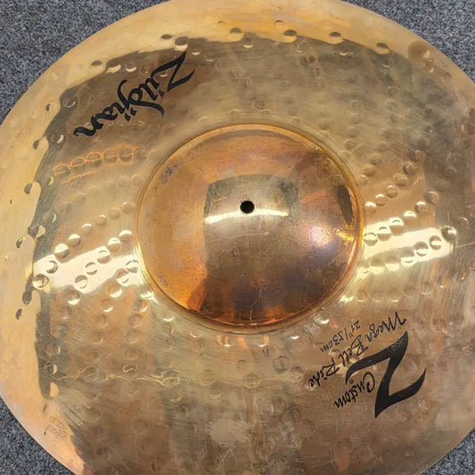 Used Zildjian Z Custom Mega Bell Ride Cymbal 21 - Very Good - Drum Center Of Portsmouth