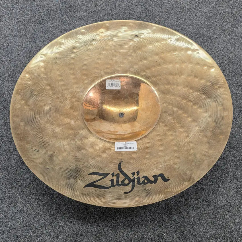 Used Zildjian Z Custom Mega Bell Ride Cymbal 21 - Very Good - Drum Center Of Portsmouth