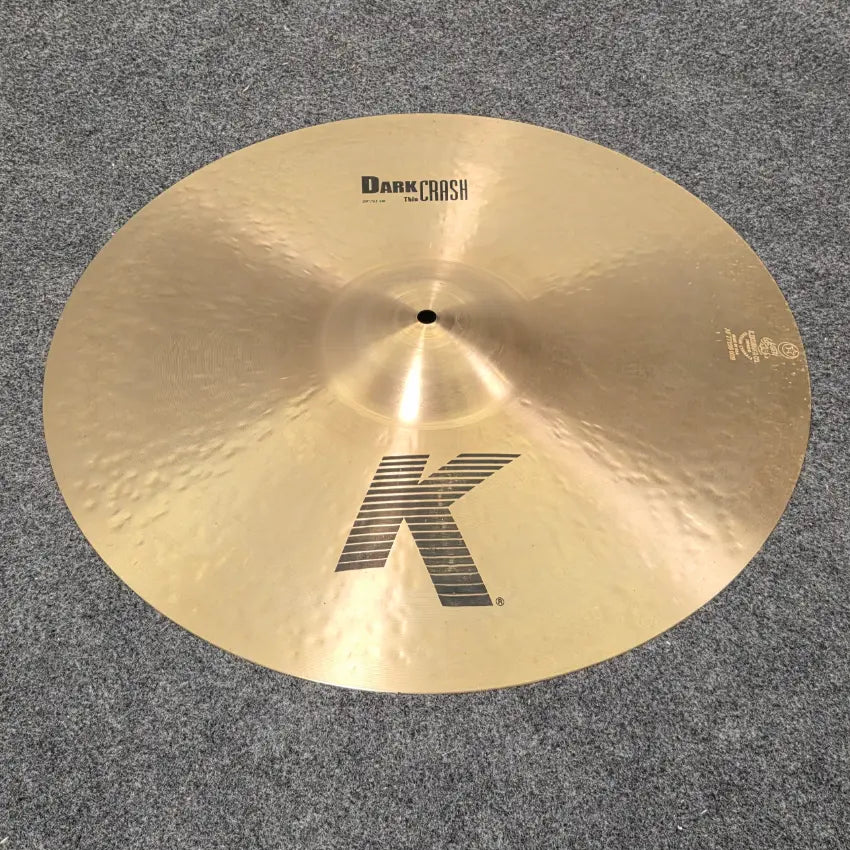 Used Zildjian K Dark Thin Crash 20" - Very Good - Drum Center Of Portsmouth