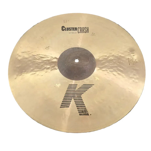 Used Zildjian K Cluster Crash Cymbal 16" - Very Good - Drum Center Of Portsmouth