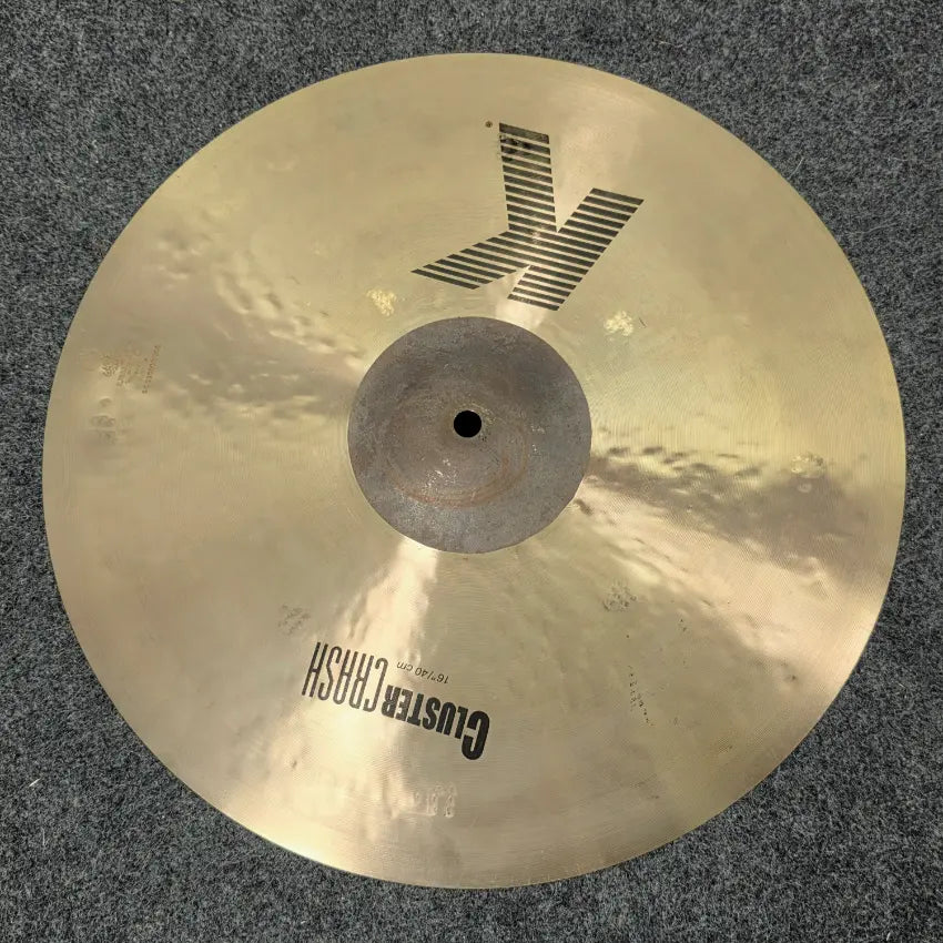Used Zildjian K Cluster Crash Cymbal 16" - Very Good - Drum Center Of Portsmouth