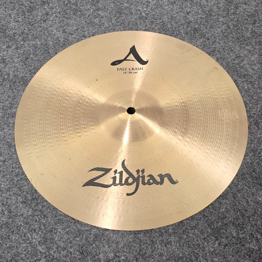 Used Zildjian A Fast Crash Cymbal 14" - Good - Drum Center Of Portsmouth
