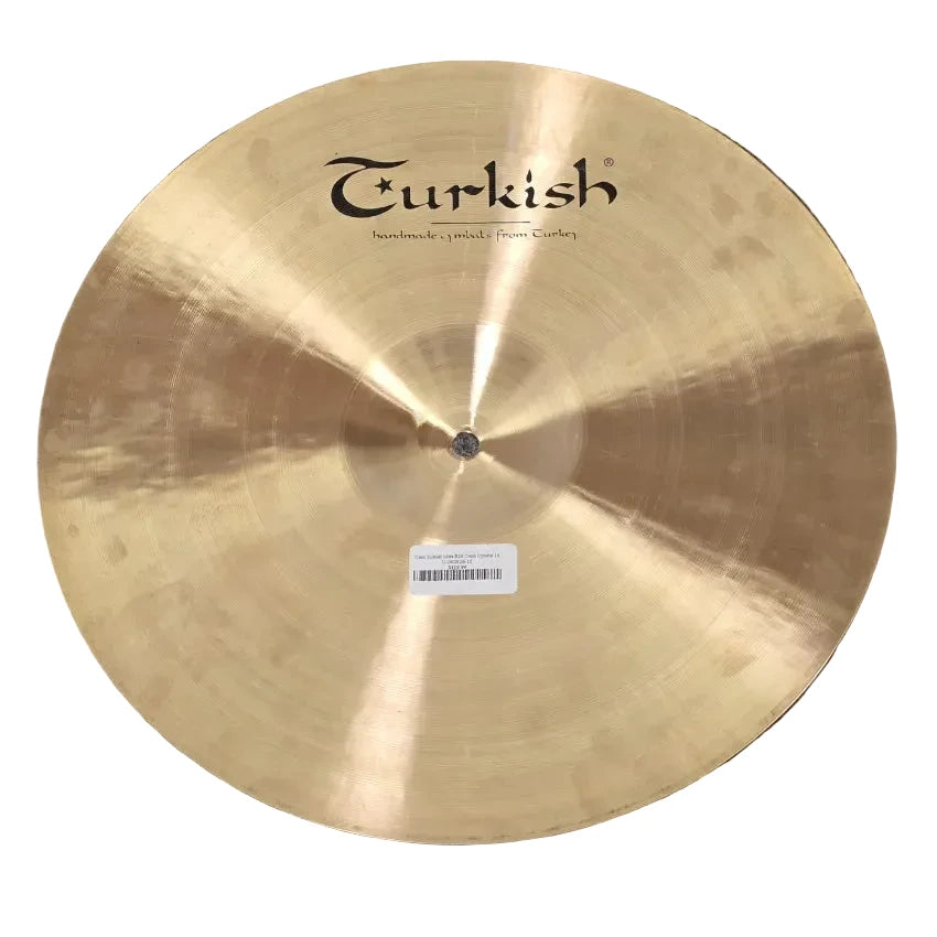 Used Turkish Meta B20 Crash Cymbal 16" - Good - Drum Center Of Portsmouth