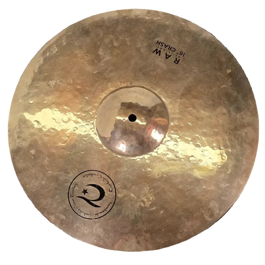 Used Turkish Raw Brilliant Crash Cymbal 16" - Good - Drum Center Of Portsmouth