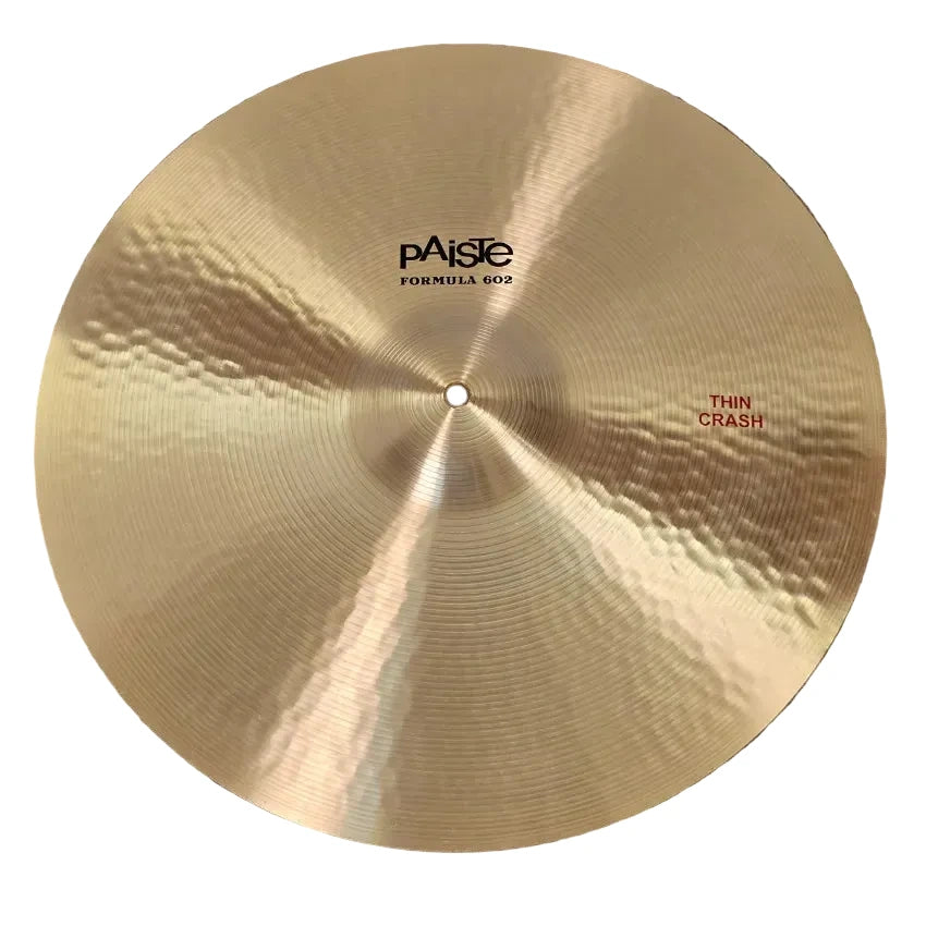 Used Paiste Formula 602 Thin Crash Cymbal 20" - Good - Drum Center Of Portsmouth
