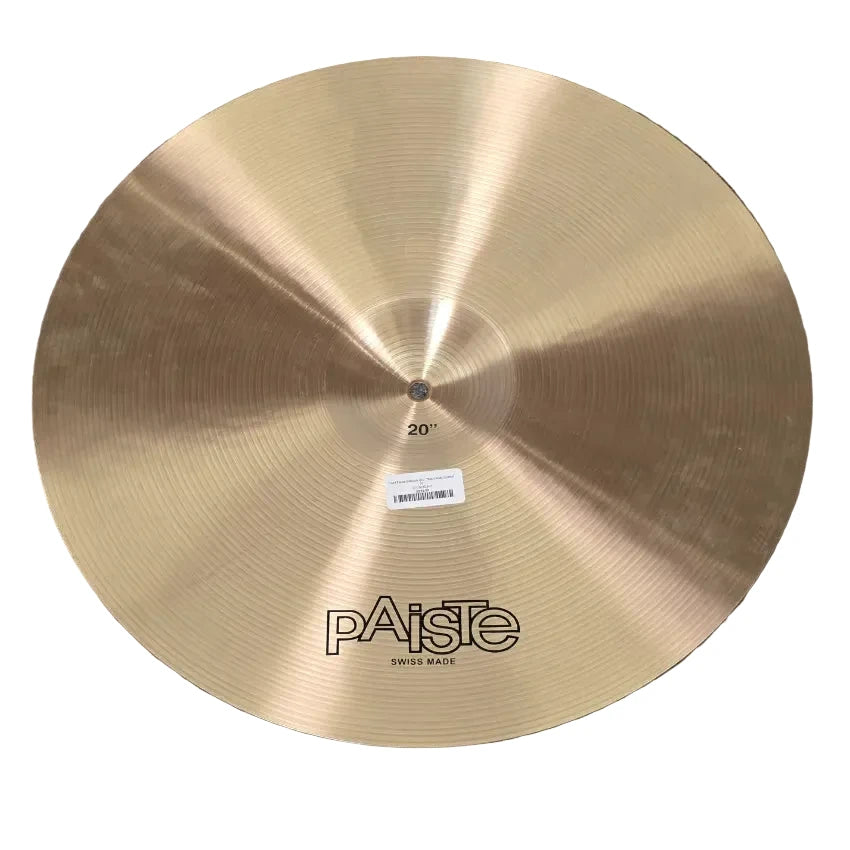 Used Paiste Formula 602 Thin Crash Cymbal 20" - Good - Drum Center Of Portsmouth