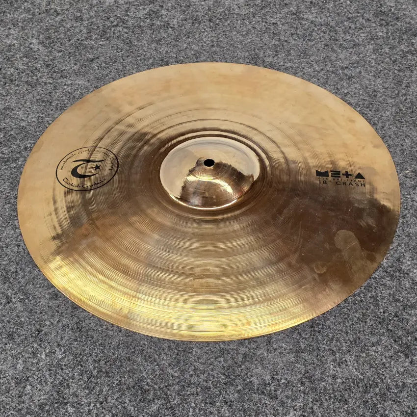 Used Turkish Meta B20 Crash Cymbal 18" - Good - Drum Center Of Portsmouth