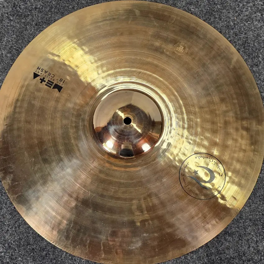 Used Turkish Meta B20 Crash Cymbal 18" - Good - Drum Center Of Portsmouth