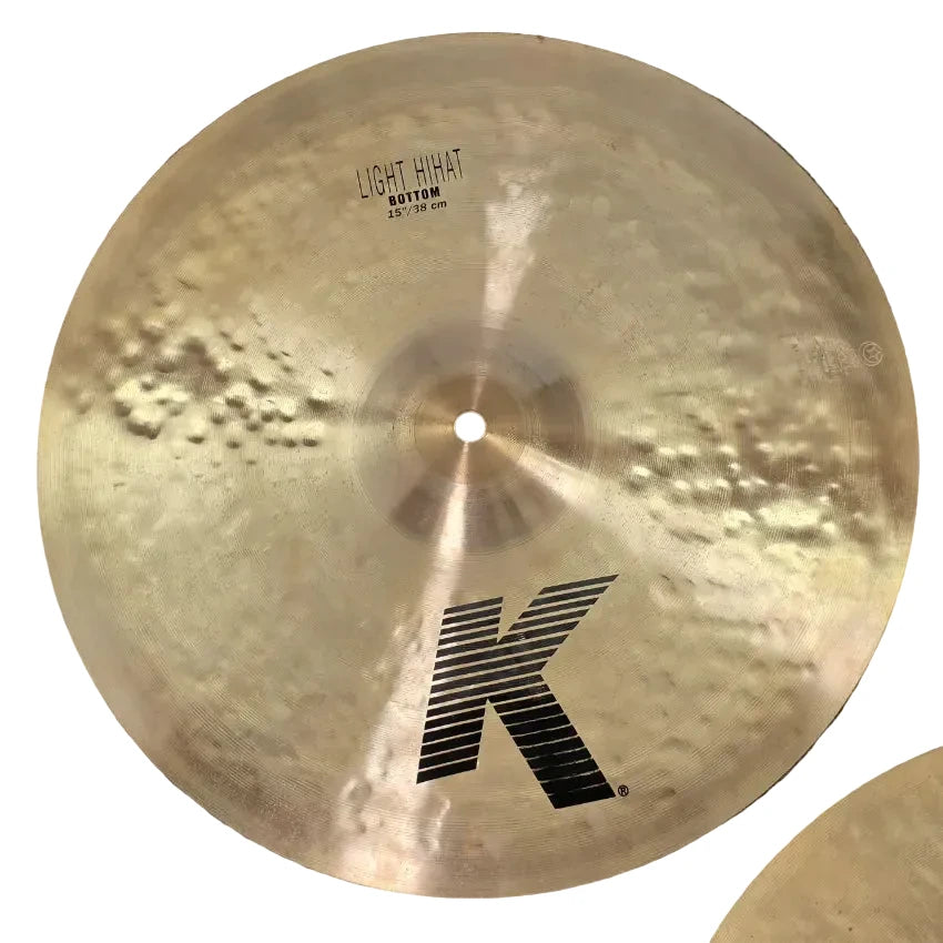 Used Zildjian K Light Hi Hat Cymbals 15" - Very Good - Drum Center Of Portsmouth
