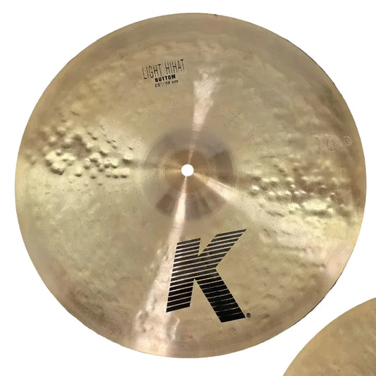 Used Zildjian K Light Hi Hat Cymbals 15" - Very Good - Drum Center Of Portsmouth