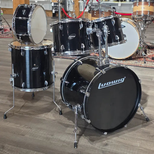 Used Ludwig Accent 5pc Drum Set - Fair - Drum Center Of Portsmouth