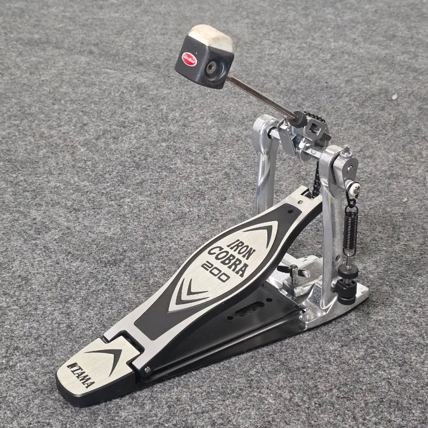 Used Tama Iron Cobra 200 Single Bass Drum Pedal - Very Good - Drum Center Of Portsmouth