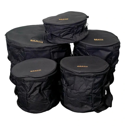 Used Beato Pro-3 Elite 5-Piece Standard Drum Bag Set - Excellent - Drum Center Of Portsmouth