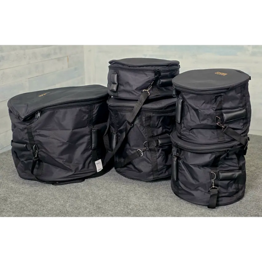 Used Beato Pro-3 Elite 5-Piece Standard Drum Bag Set - Excellent - Drum Center Of Portsmouth