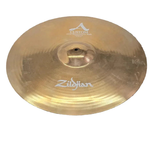 Used Zildjian A Custom 20th Anniversary Medium Thin Ride Cymbal 21 - Good - Drum Center Of Portsmouth