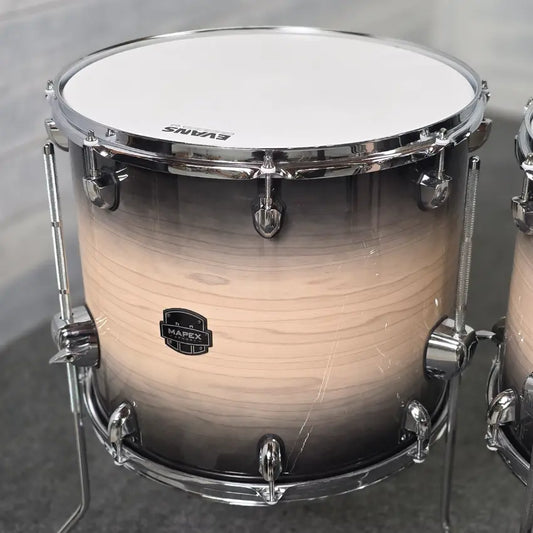 Used Mapex Armory Studioease 6pc Drum Set Black Burst - Very Good - Drum Center Of Portsmouth