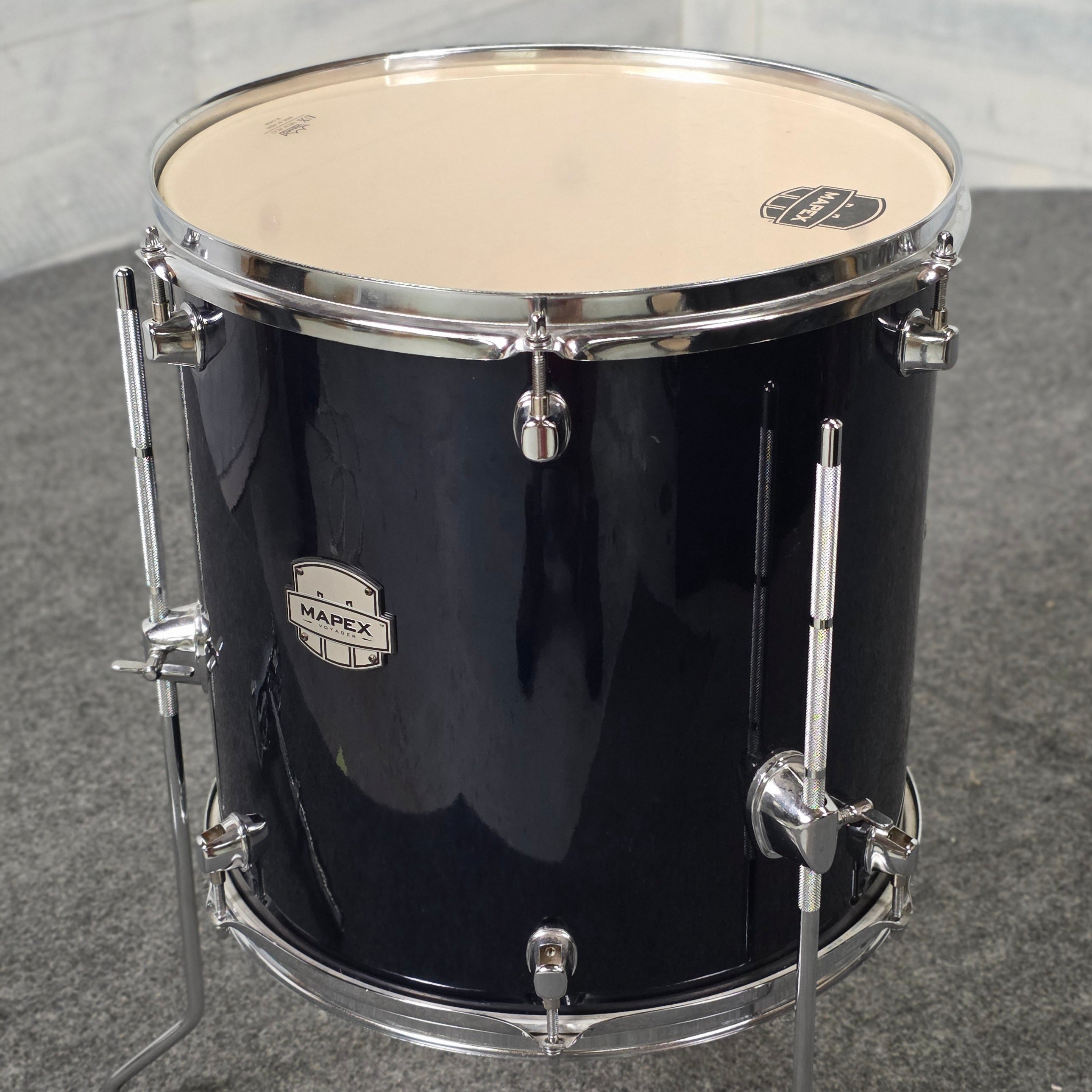 Used Mapex Voyager 5pc Drum Set Royal Blue - Very Good - Drum Center Of Portsmouth