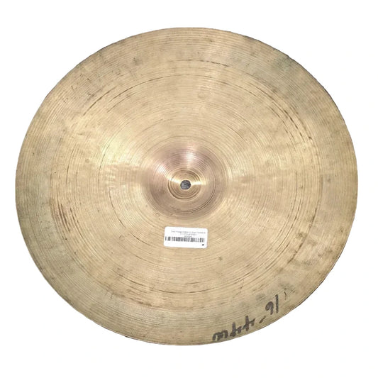 Used Vintage Zildjian A Crash Cymbal 16" 1048 grams - Good - Drum Center Of Portsmouth
