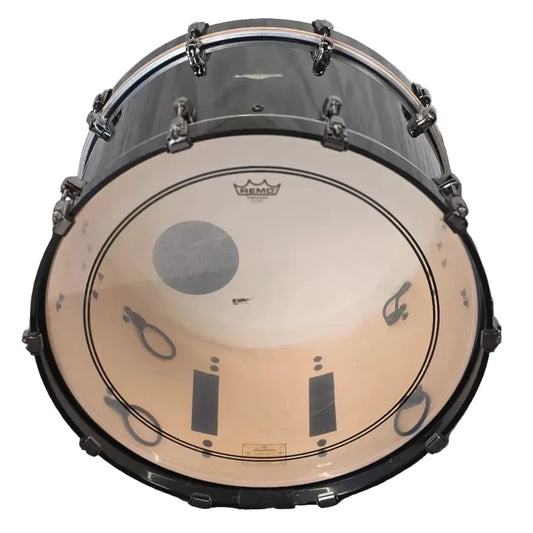 Used Tama Starclassic Maple Bass Drum 24x14 Piano Black w/Black Hw - Very Good - Drum Center Of Portsmouth