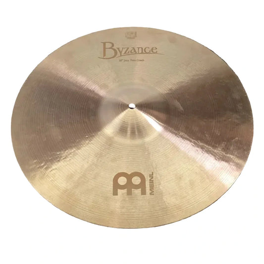 Used Meinl Byzance Jazz Thin Crash Cymbal 18" - Very Good - Drum Center Of Portsmouth