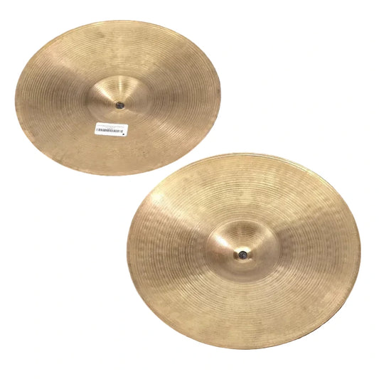 Used Zildjian New Beat Hi Hat Cymbals 13" 888/942 grams - Good - Drum Center Of Portsmouth