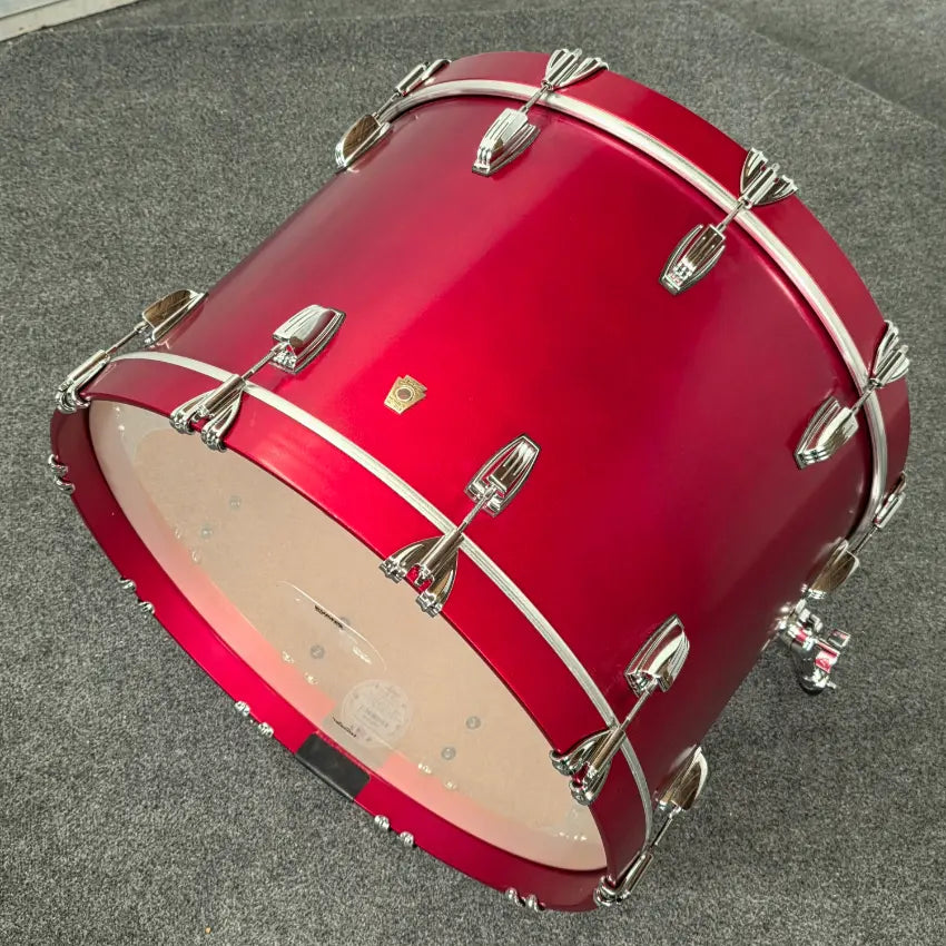 Used Ludwig Classic Maple 6pc Drum Set Diablo Red - Very Good - Drum Center Of Portsmouth