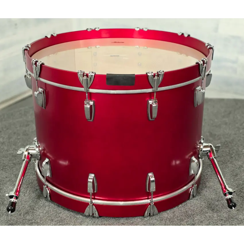 Used Ludwig Classic Maple 6pc Drum Set Diablo Red - Very Good - Drum Center Of Portsmouth