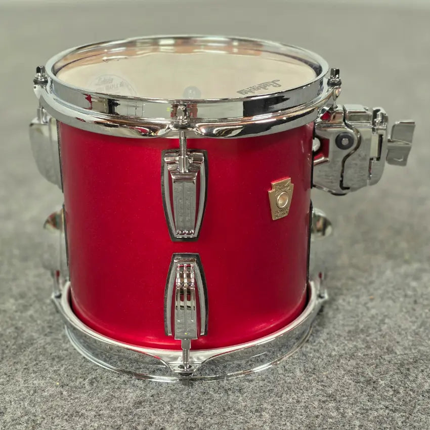 Used Ludwig Classic Maple 6pc Drum Set Diablo Red - Very Good - Drum Center Of Portsmouth
