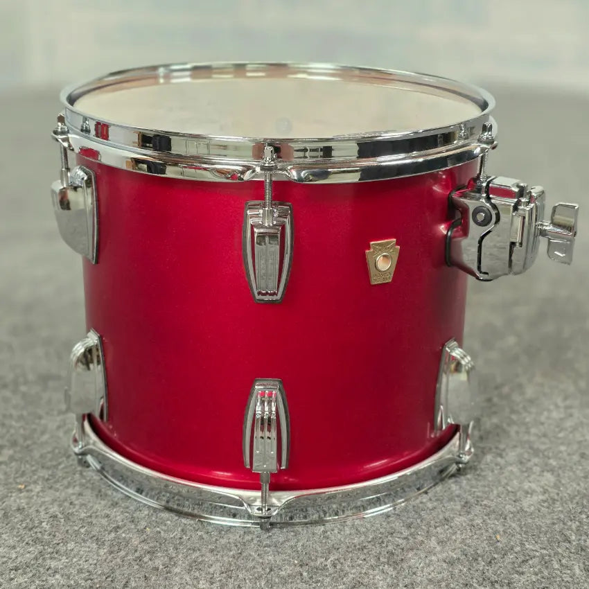 Used Ludwig Classic Maple 6pc Drum Set Diablo Red - Very Good - Drum Center Of Portsmouth