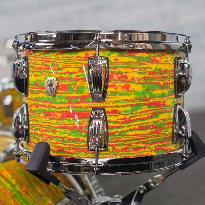 Used Ludwig Classic Maple 4pc Drum Set Citrus Mod - Very Good - Drum Center Of Portsmouth