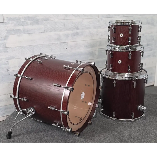 Used Sonor Prolite 4pc Drum Set Nussbaum - Very Good - Drum Center Of Portsmouth