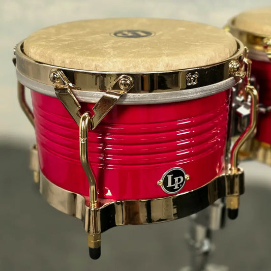 Used LP Matador Bongos w/Stand and Bag - Very Good - Drum Center Of Portsmouth