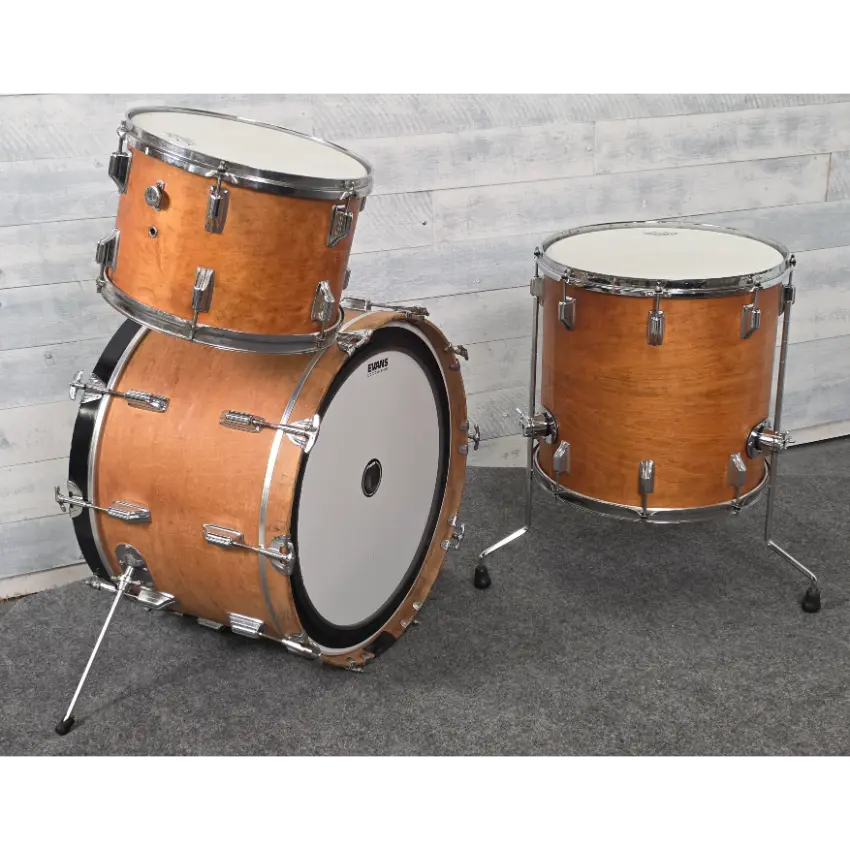 Used Vintage Rogers 60's Cleveland Era 4pc Drum Set - Good - Drum Center Of Portsmouth