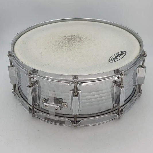Used Chrome Snare Drum 14x5.5 10-Lug - Fair - Drum Center Of Portsmouth