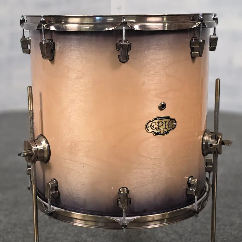 Used Ludwig Epic 6pc Drum Set w/Double Tom Stand - Good - Drum Center Of Portsmouth