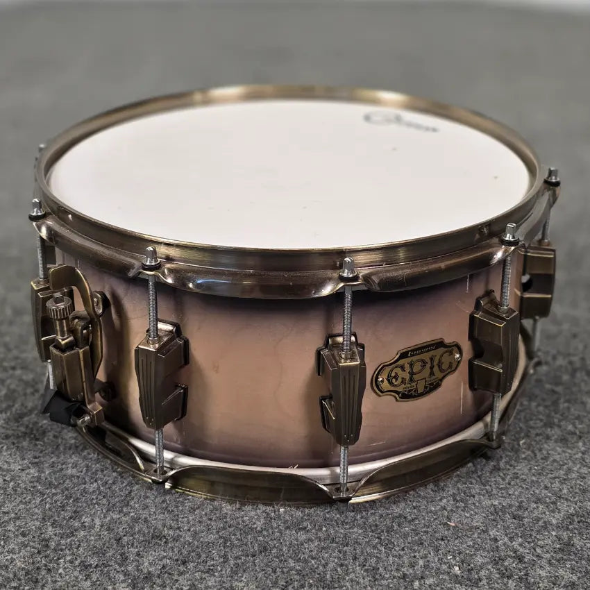 Used Ludwig Epic 6pc Drum Set w/Double Tom Stand - Good - Drum Center Of Portsmouth