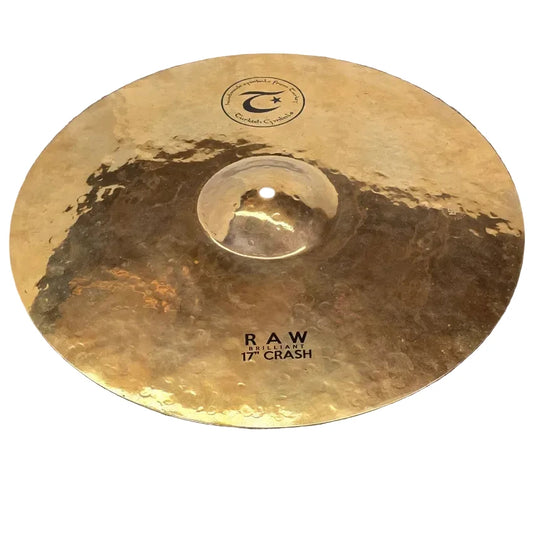 Used Turkish Raw Brilliant Crash 17" - Very Good - Drum Center Of Portsmouth