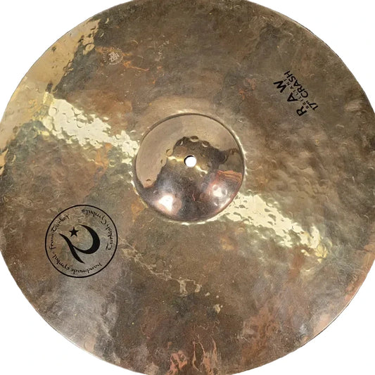 Used Turkish Raw Brilliant Crash 17" - Very Good - Drum Center Of Portsmouth