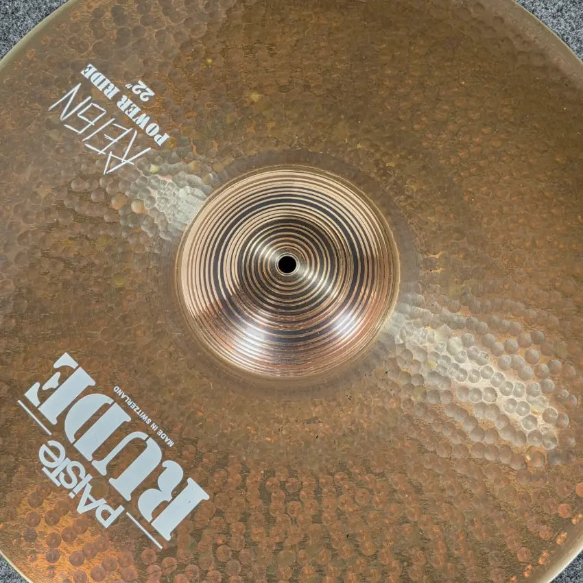 Used Paiste Reign Power Ride Cymbal 22" - Very Good - Drum Center Of Portsmouth