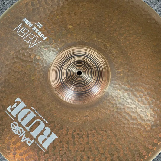 Used Paiste Reign Power Ride Cymbal 22" - Very Good - Drum Center Of Portsmouth