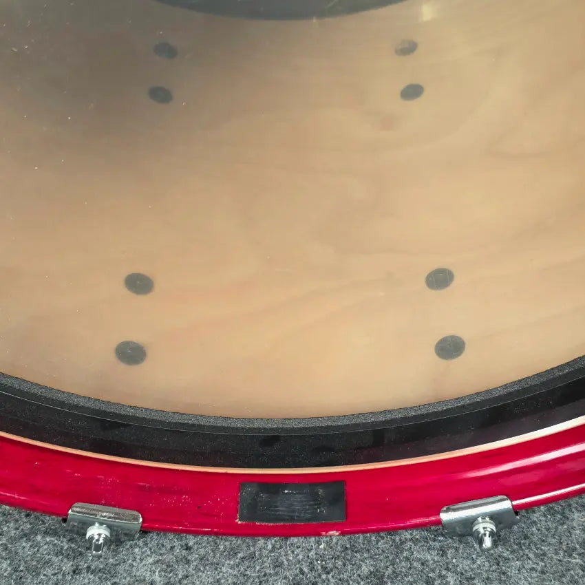 Used Vintage Pearl BLX 6pc Drum Set Sequoia Red - Very Good - Drum Center Of Portsmouth