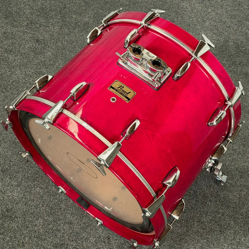 Used Vintage Pearl BLX 6pc Drum Set Sequoia Red - Very Good - Drum Center Of Portsmouth