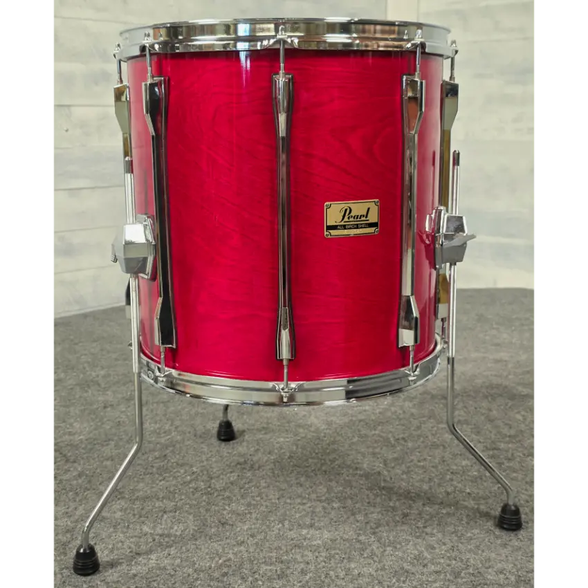Used Vintage Pearl BLX 6pc Drum Set Sequoia Red - Very Good - Drum Center Of Portsmouth