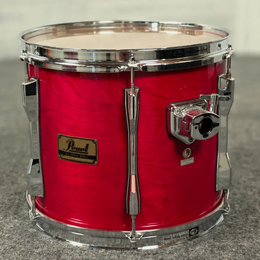 Used Vintage Pearl BLX 6pc Drum Set Sequoia Red - Very Good - Drum Center Of Portsmouth
