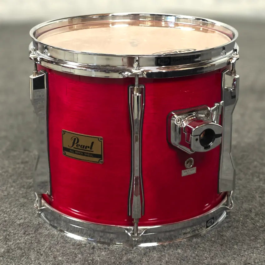Used Vintage Pearl BLX 6pc Drum Set Sequoia Red - Very Good - Drum Center Of Portsmouth